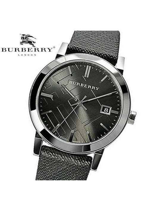 authentic burberry heritage city men unisex leather band watch bu9024|Burberry Heritage City Men Unisex Leather Band Watch BU9024 .